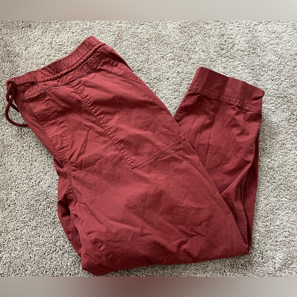 PISTOLA Womens XXL Drawstring Elastic Waist Cropped  Pull on Pants